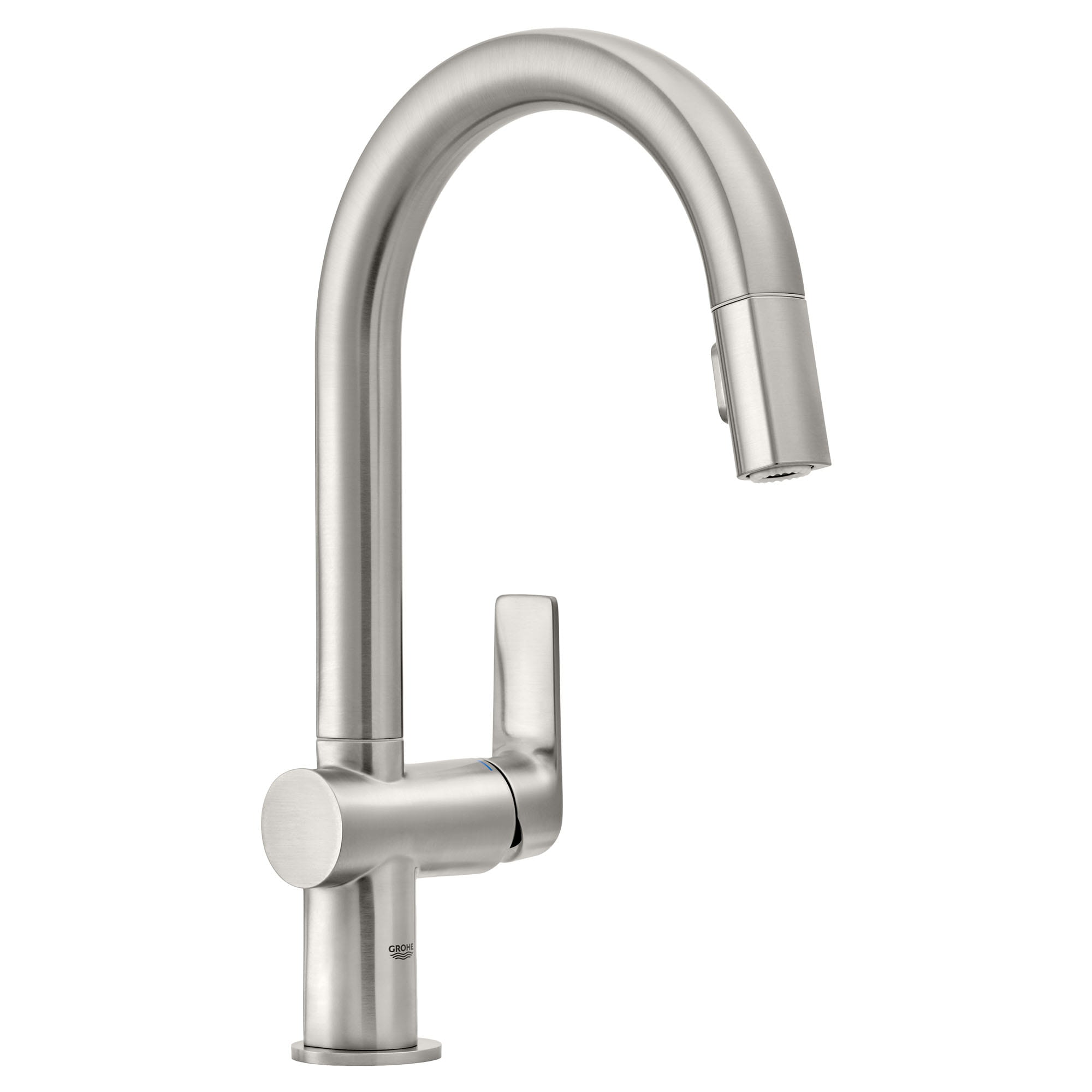 SingleHandle Pull Down Kitchen Faucet Dual Spray 1.75 GPM